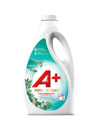 A+ Pure Senses Refresh Flytande Tvättmedel 2475ml