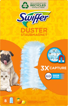 Swiffer Duster Pet Rengöringsdukar Refill 8-Pack