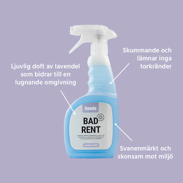 Sunda Badrent Lavendel Citrus 750 ml