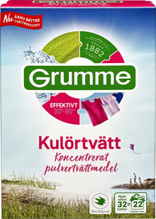 Grumme Kulörtvätt Pulver 1120g