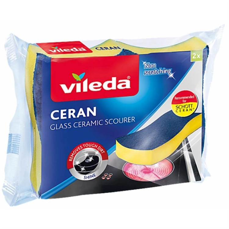 Vileda Ceran Glaskeramik Svamp 2-Pack