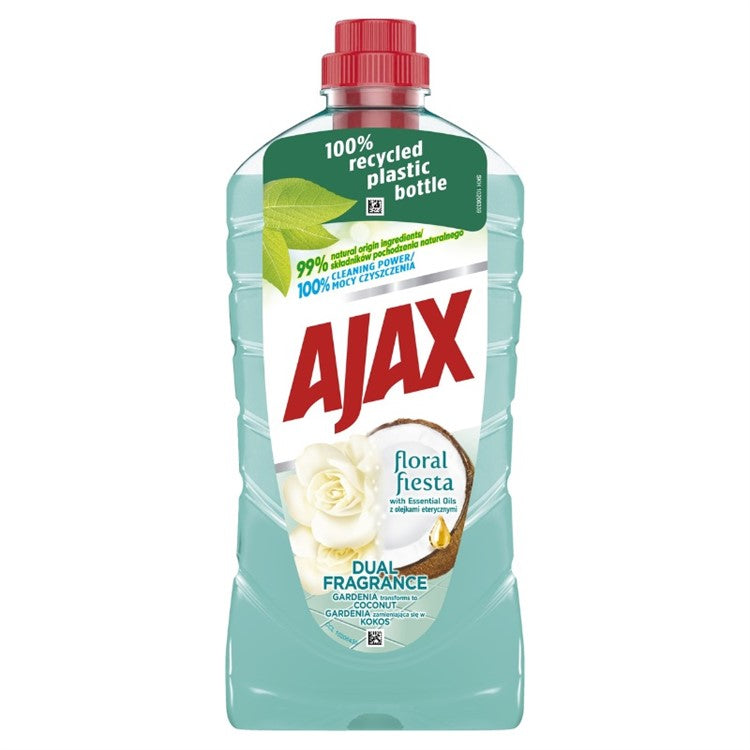 Ajax Allrengöring Floral Fiesta Dual Gardenia & Coccosnöt 1L