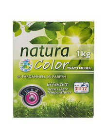 Natura Tvättmedel Pulver Color 1kg