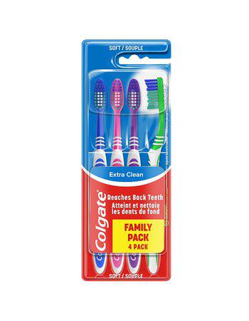 Colgate Tandborste Extra Clean Soft 4-Pack