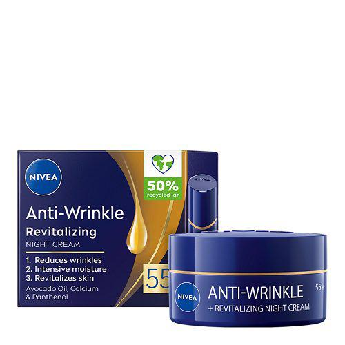 Nivea Nattkräm Anti-Wrinkle 55+ 50ml