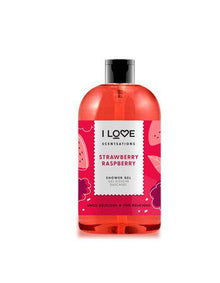 I Love Scentsation Duschgel Strawberry & Rasberry 500ml