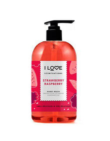 I Love Scentsation Handtvål Strawberry & Raspberry 500ml