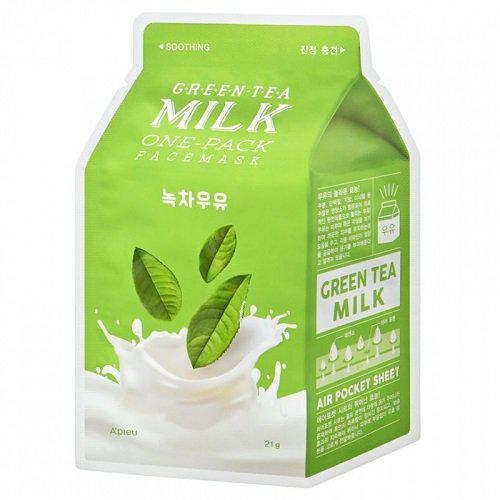 A'pieu Green Tea & Milk Ansiktsmask One-Pack