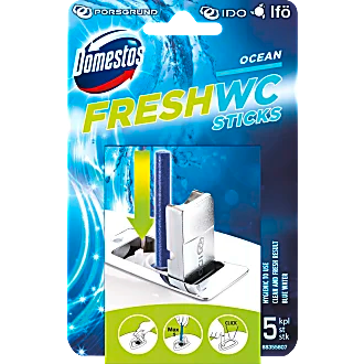 Domestos Fresh WC-Sticks Ocean 5-Pack