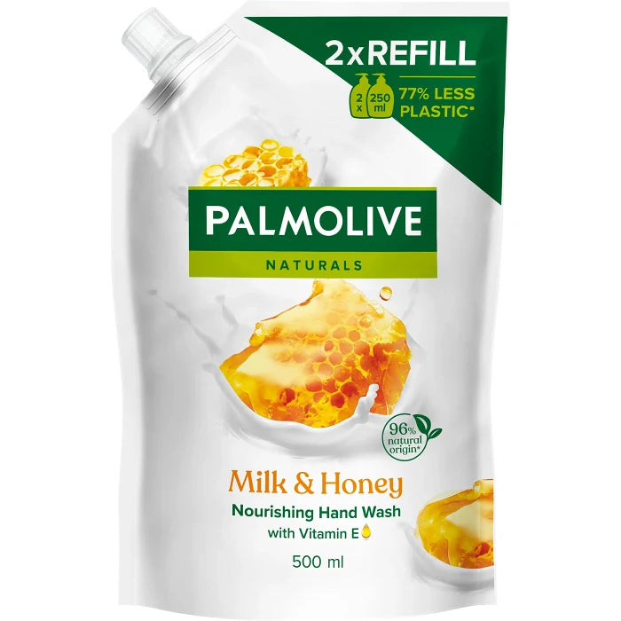 Palmolive Handtvål Milk & Honey Refill 500ml