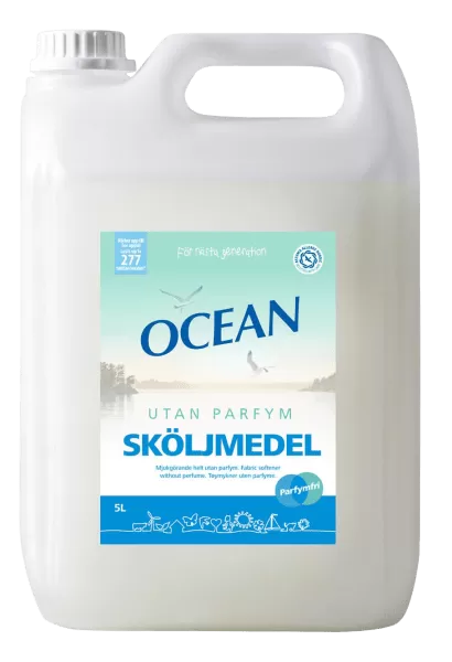 Ocean Sköljmedel Oparfymerad 5L
